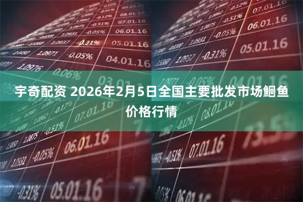 宇奇配资 2026年2月5日全国主要批发市场鮰鱼价格行情