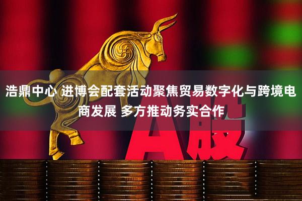 浩鼎中心 进博会配套活动聚焦贸易数字化与跨境电商发展 多方推动务实合作