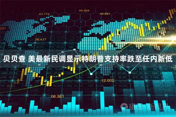 贝贝查 美最新民调显示特朗普支持率跌至任内新低