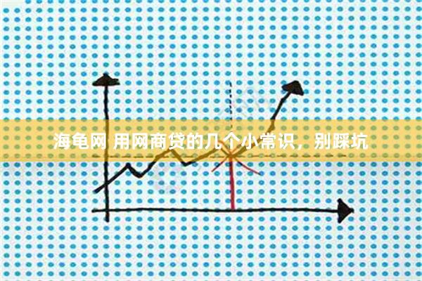 海龟网 用网商贷的几个小常识，别踩坑